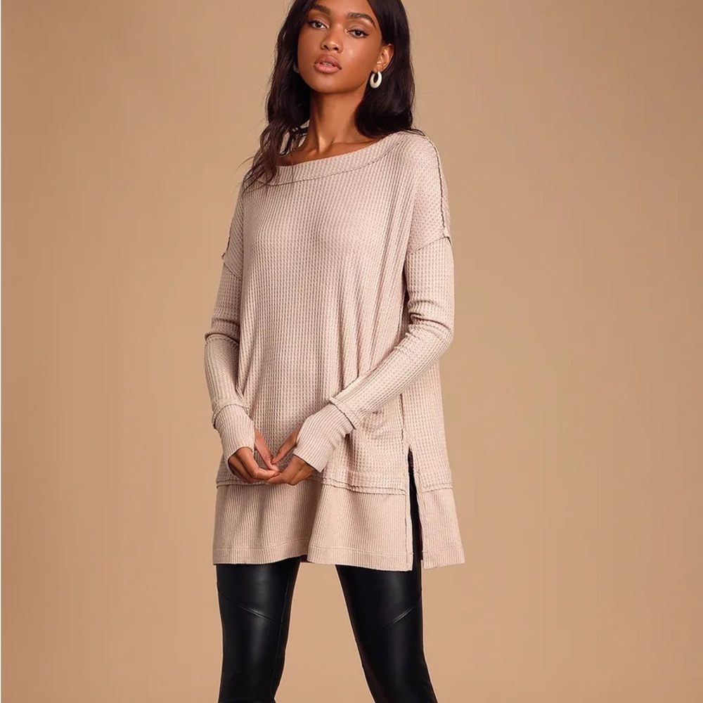 Free people North Shore tunic in sand